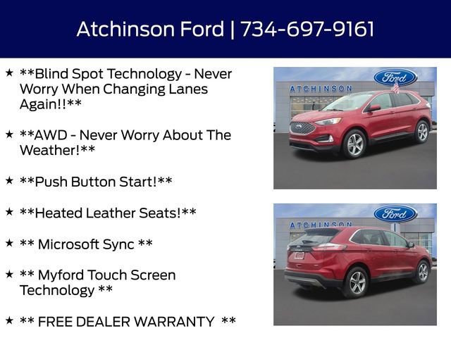 Certified 2023 Ford Edge SEL w/ Convenience Package image 9
