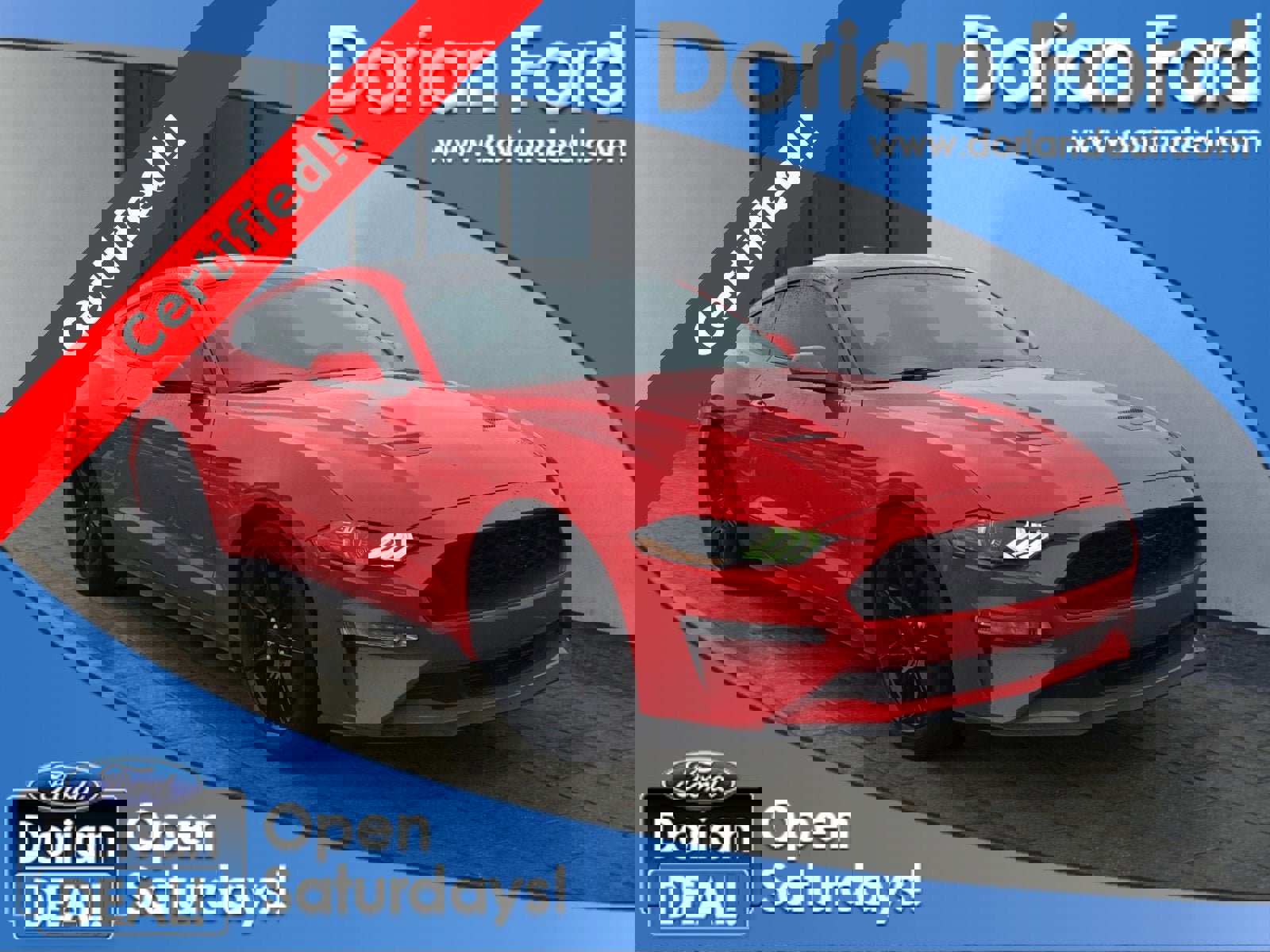 Certified 2020 Ford Mustang Premium w/ Equipment Group 201A image 7