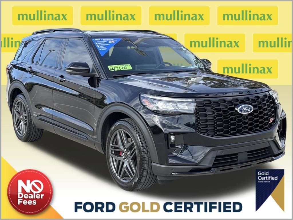 Certified 2025 Ford Explorer ST w/ Sun And Sound Package