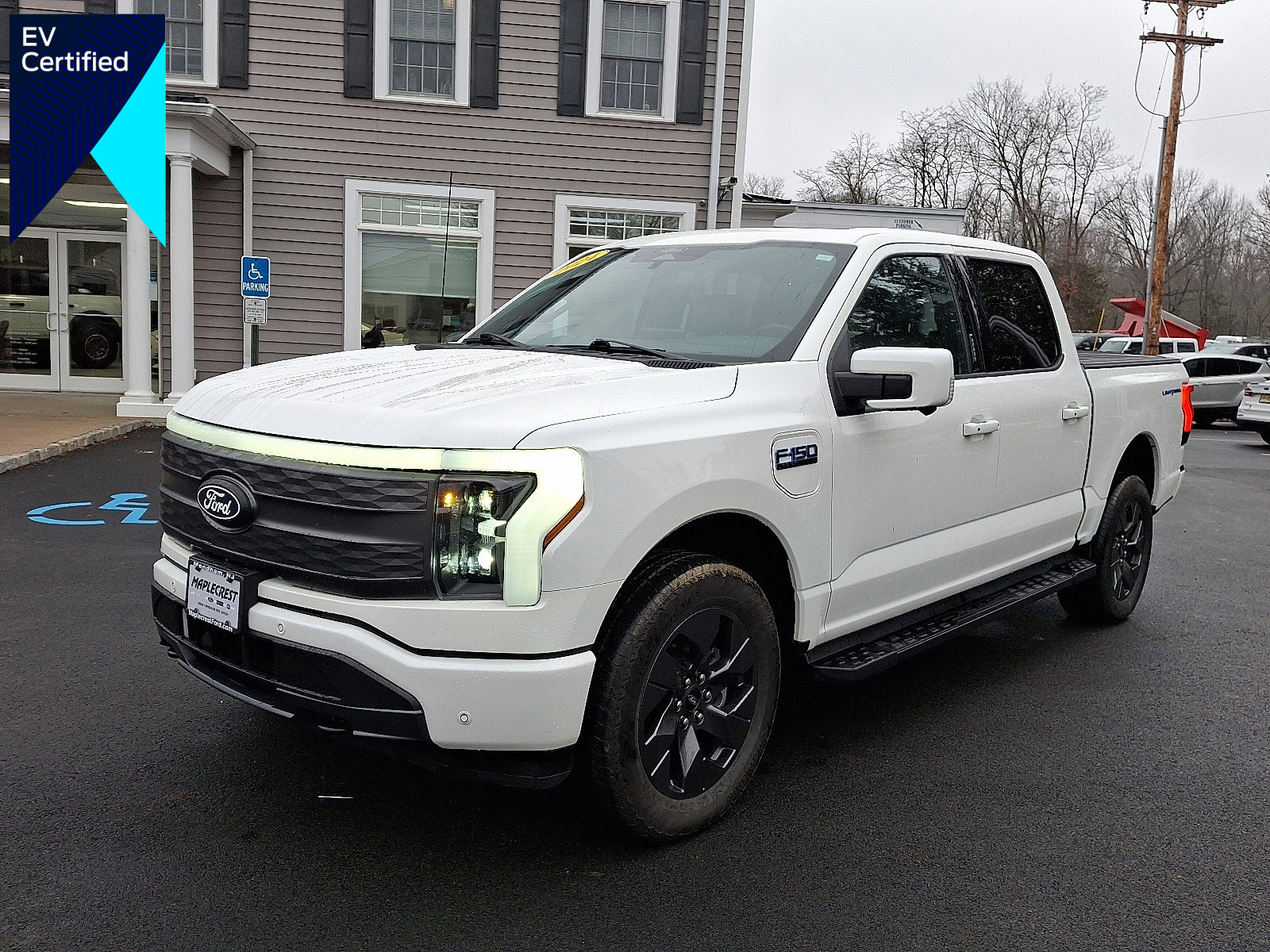 Certified 2024 Ford F150 Lightning Lariat w/ Max Trailer Tow Package image 1