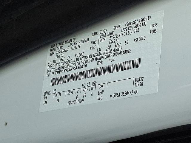 Certified 2022 Ford E-Transit Base w/ Load Area Protection Package image 26