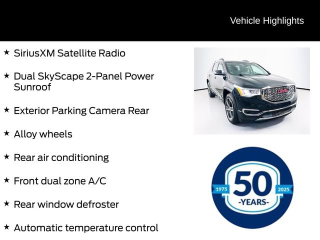 Used 2018 GMC Acadia Denali w/ Technology Package AWD/4WD image 11