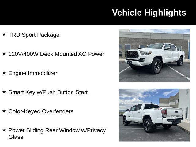 Used 2020 Toyota Tacoma TRD Sport w/ Technology Package AWD/4WD image 7