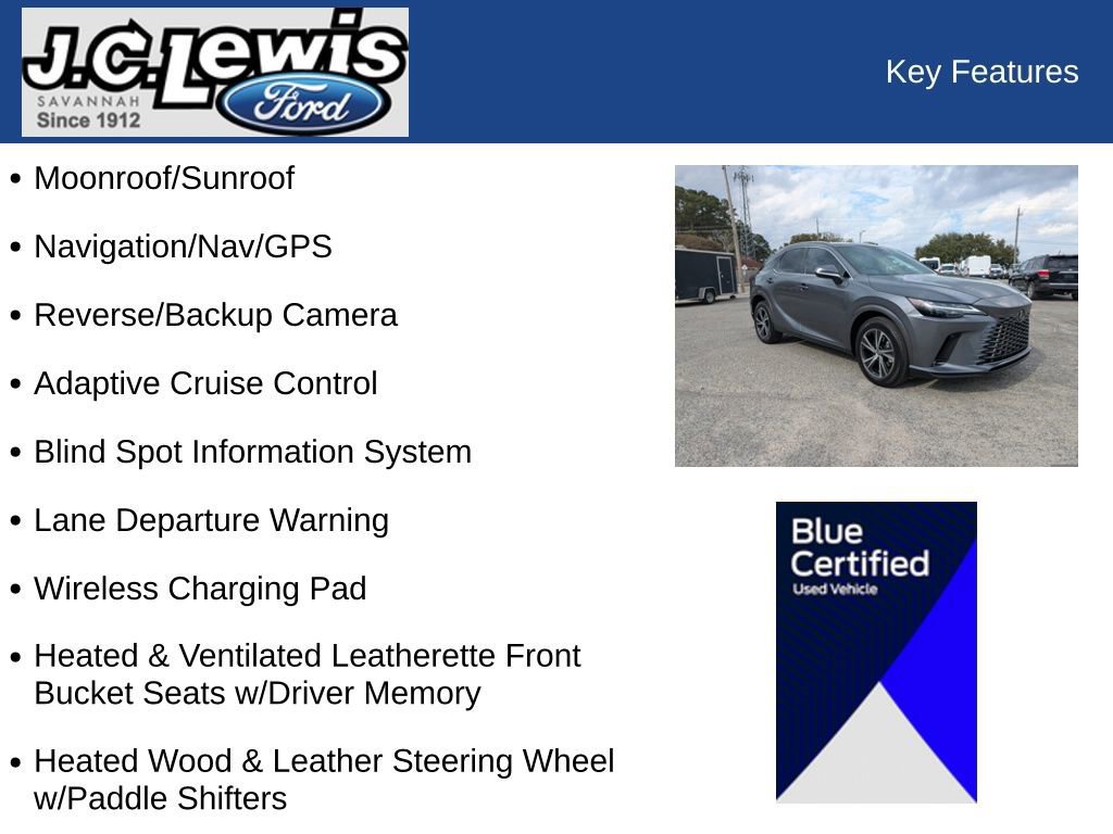 Used 2023 Lexus RX 350 Premium w/ Accessory Package (Z1) image 31