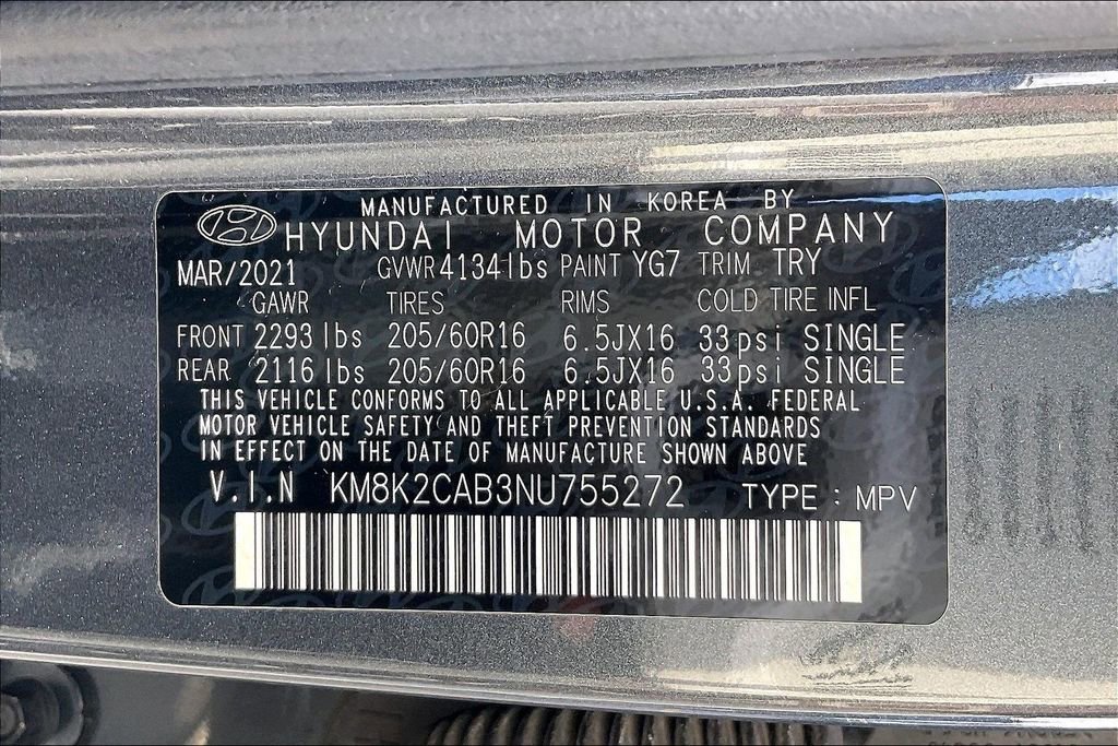 Used 2022 Hyundai Kona SE image 32