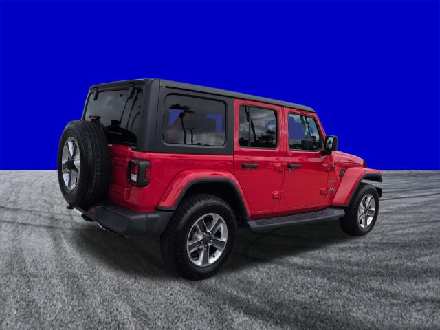 Used 2020 Jeep Wrangler Unlimited Sahara AWD/4WD image 4