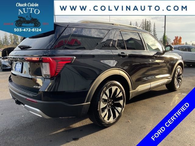 Certified 2025 Ford Explorer Platinum w/ LUX Leather Package image 4