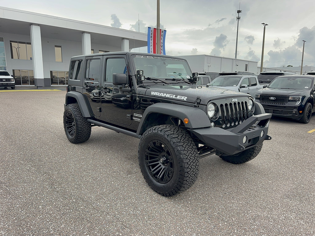 Used 2017 Jeep Wrangler Unlimited Sport w/ Quick Order Package 24S AWD/4WD image 4
