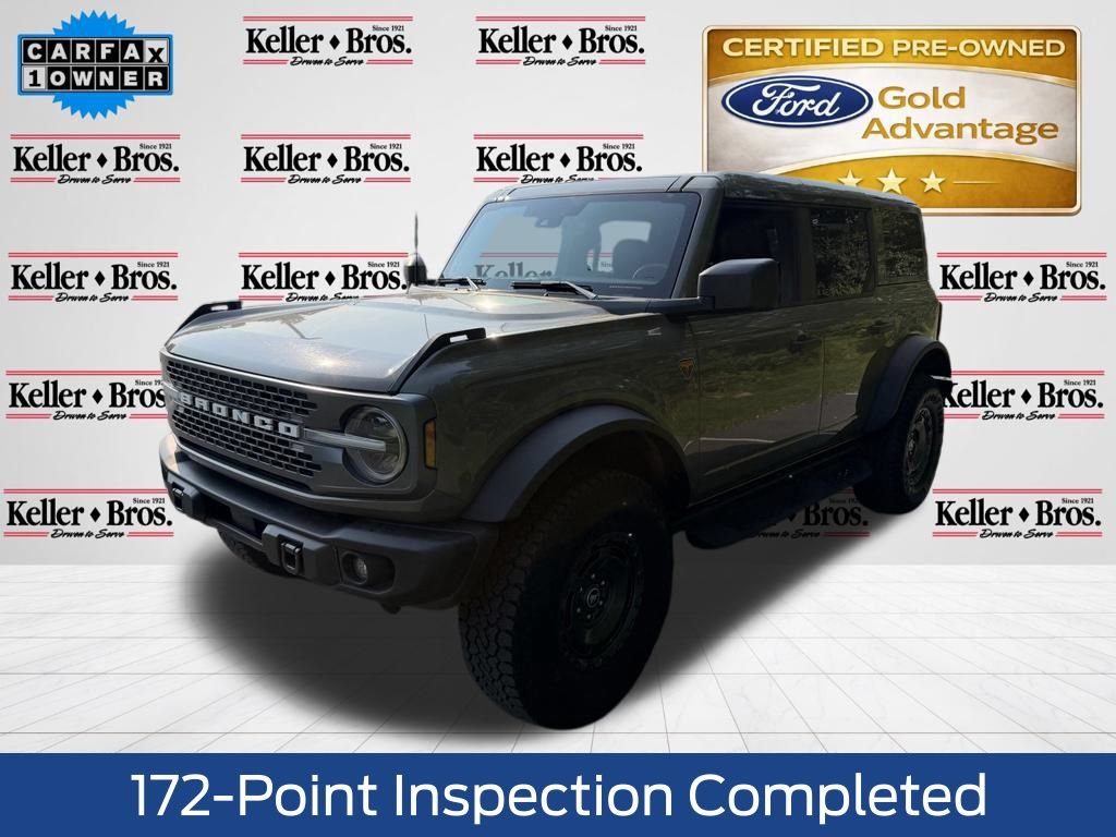 Certified 2025 Ford Bronco Badlands w/ Sasquatch Package AWD/4WD image 3
