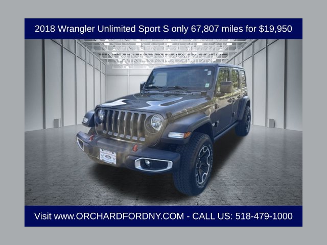 Used 2018 Jeep Wrangler Unlimited Sport S