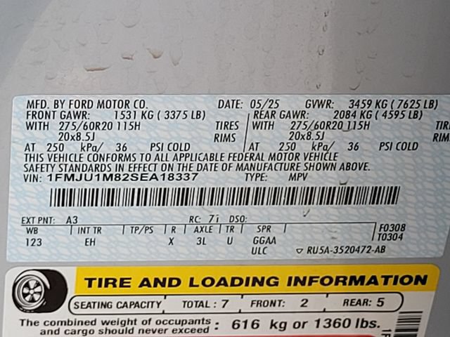 Certified 2025 Ford Expedition Platinum AWD/4WD image 16