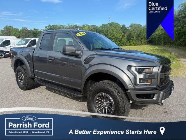 Certified 2020 Ford F150 Raptor