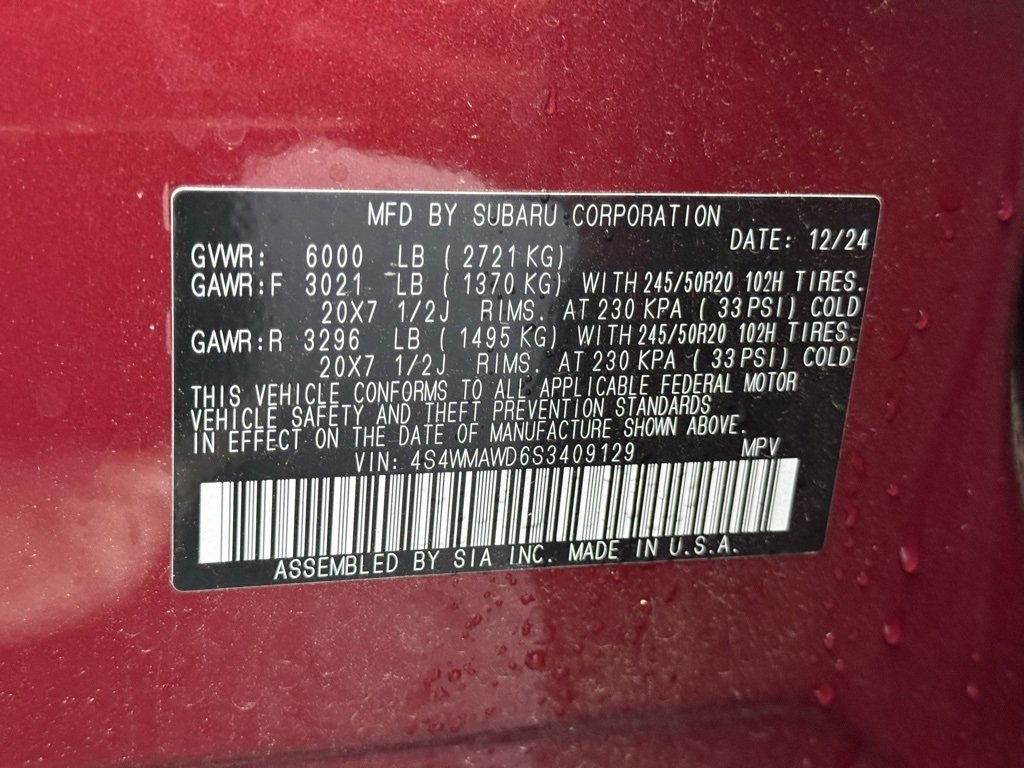 Used 2025 Subaru Ascent Bronze Edition image 35