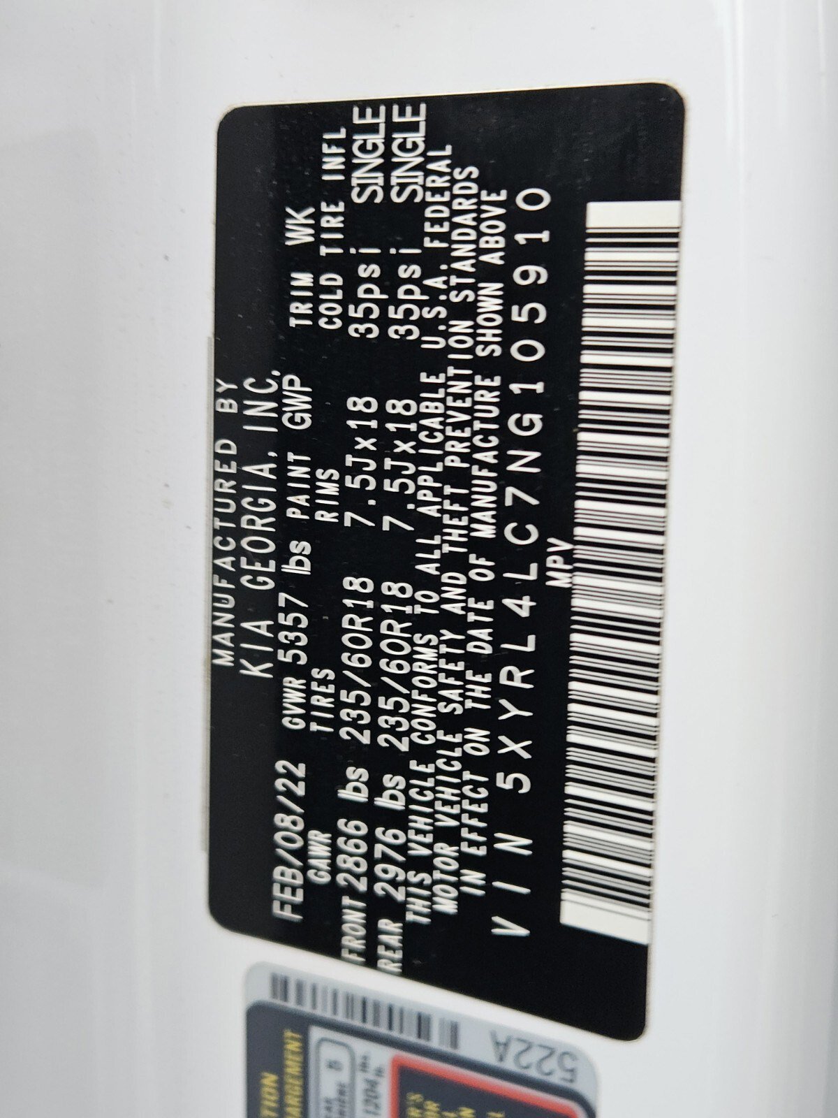 Used 2022 Kia Sorento S image 34