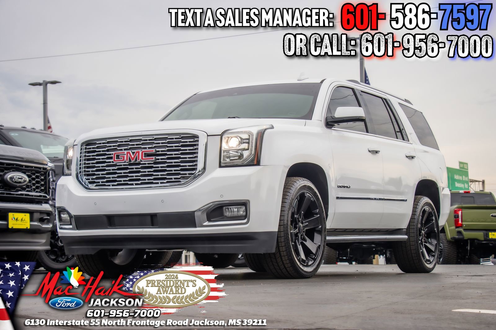 Used 2020 GMC Yukon Denali w/ Open Road Package RWD image 4