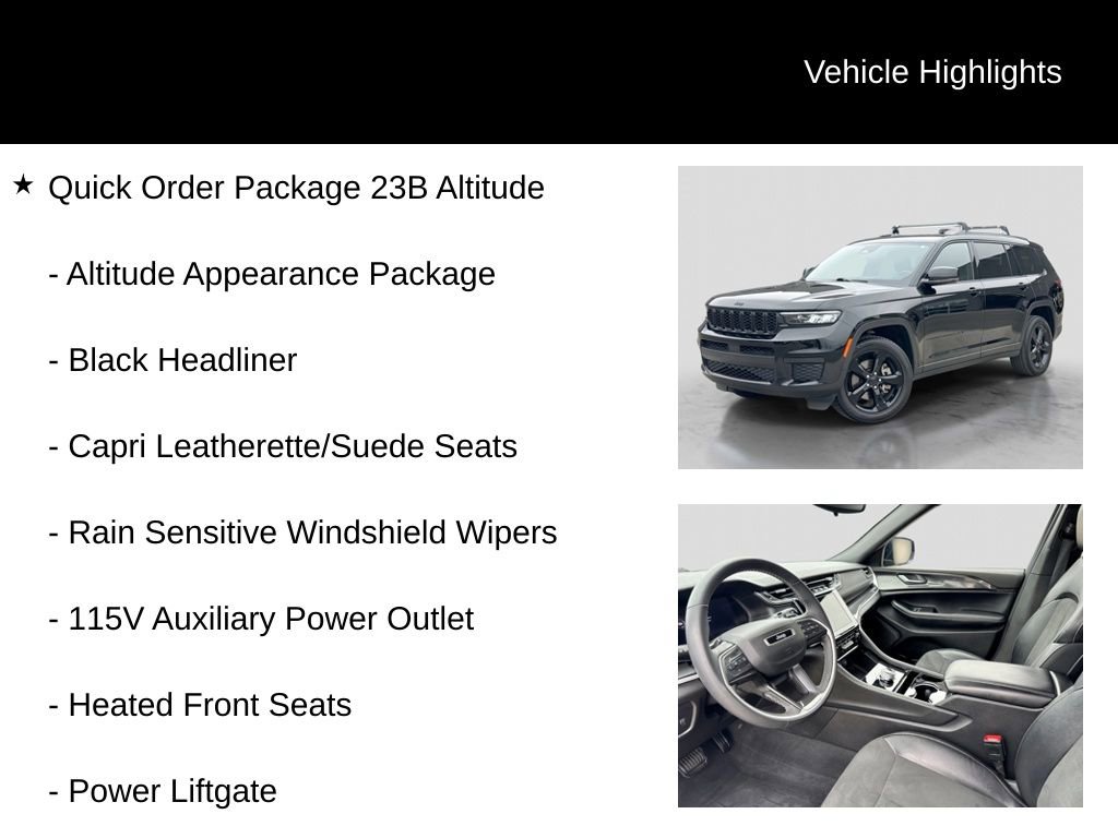 Used 2023 Jeep Grand Cherokee L Laredo AWD/4WD image 6