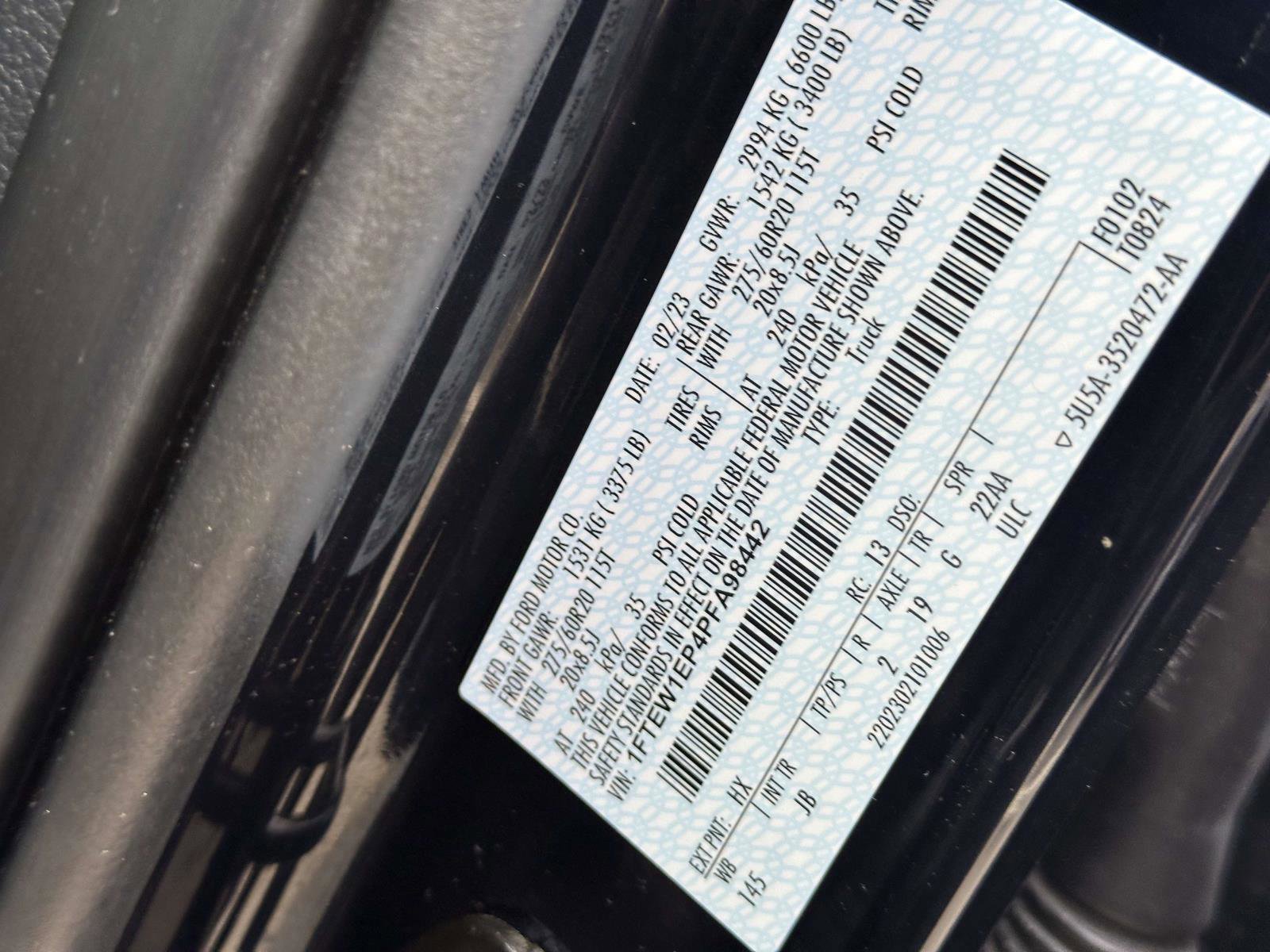 Certified 2023 Ford F150 XL w/ STX Appearance Package image 15