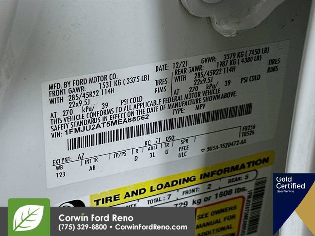 Certified 2021 Ford Expedition Limited AWD/4WD image 40