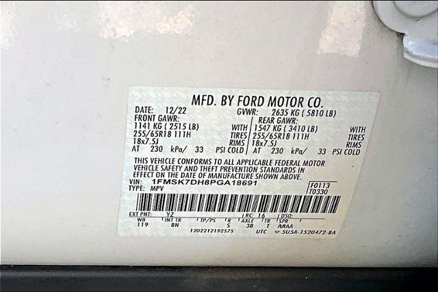 Certified 2023 Ford Explorer XLT RWD image 36