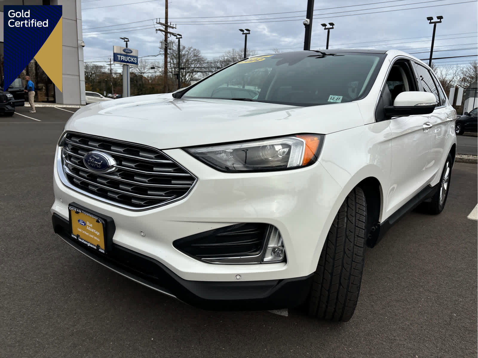 Certified 2022 Ford Edge Titanium w/ Cargo Accessory Package