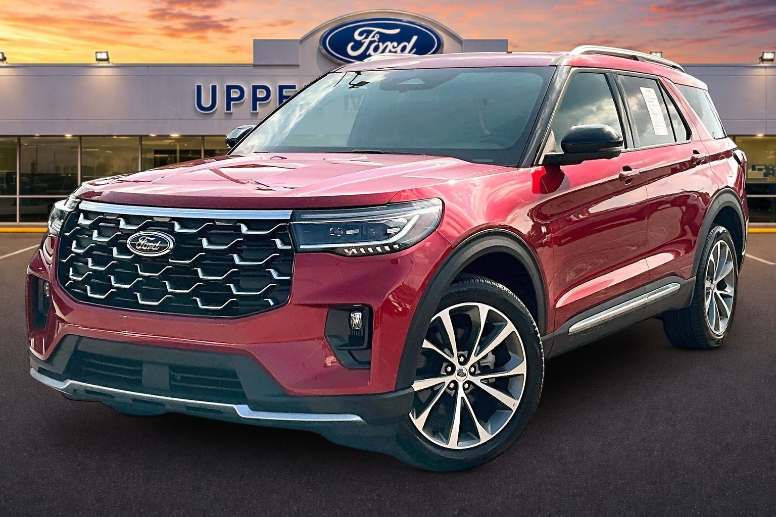 Certified 2025 Ford Explorer Platinum w/ Ultimate Package AWD/4WD image 12