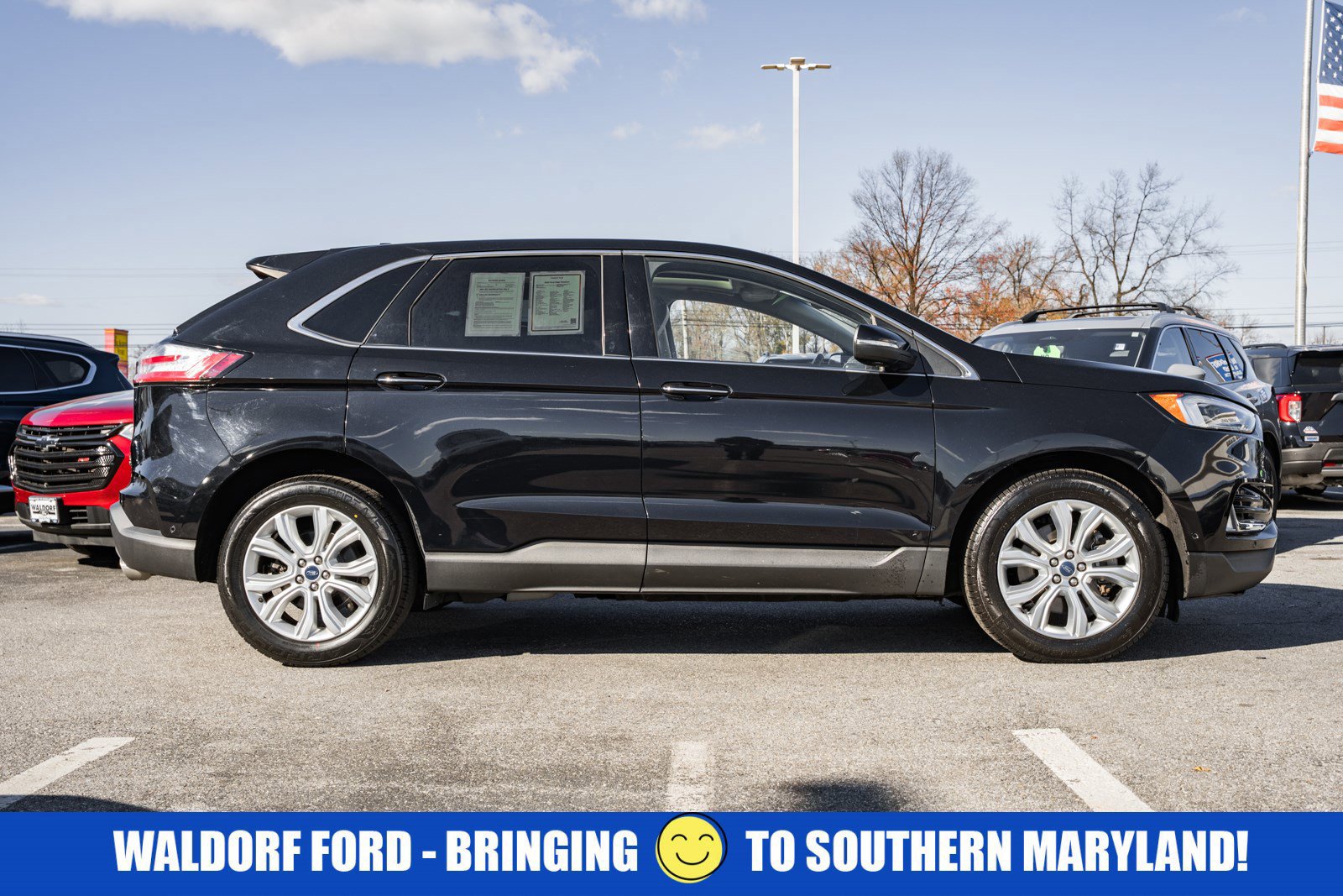 Certified 2020 Ford Edge Titanium w/ Equipment Group 301A image 2