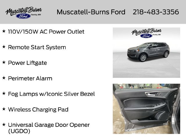 Certified 2023 Ford Edge SEL w/ Convenience Package AWD/4WD image 14