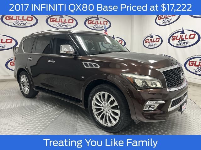 Used 2017 INFINITI QX80 4WD w/ Deluxe Technology Package