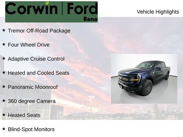 Certified 2025 Ford F150 Tremor w/ Equipment Group 402A High AWD/4WD image 7