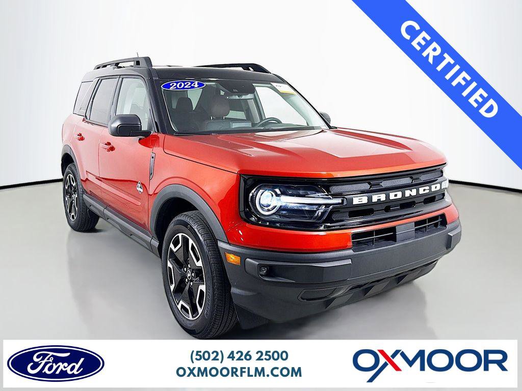 Certified 2024 Ford Bronco Sport Outer Banks w/ Tech Package