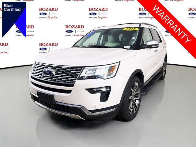 Certified 2018 Ford Explorer Platinum