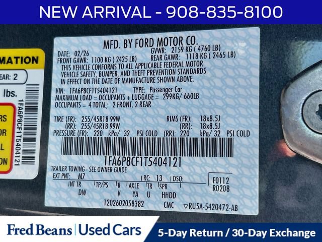 Certified 2026 Ford Mustang GT RWD image 14