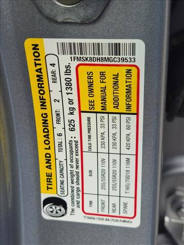 Certified 2021 Ford Explorer XLT w/ Equipment Group 202A AWD/4WD image 26