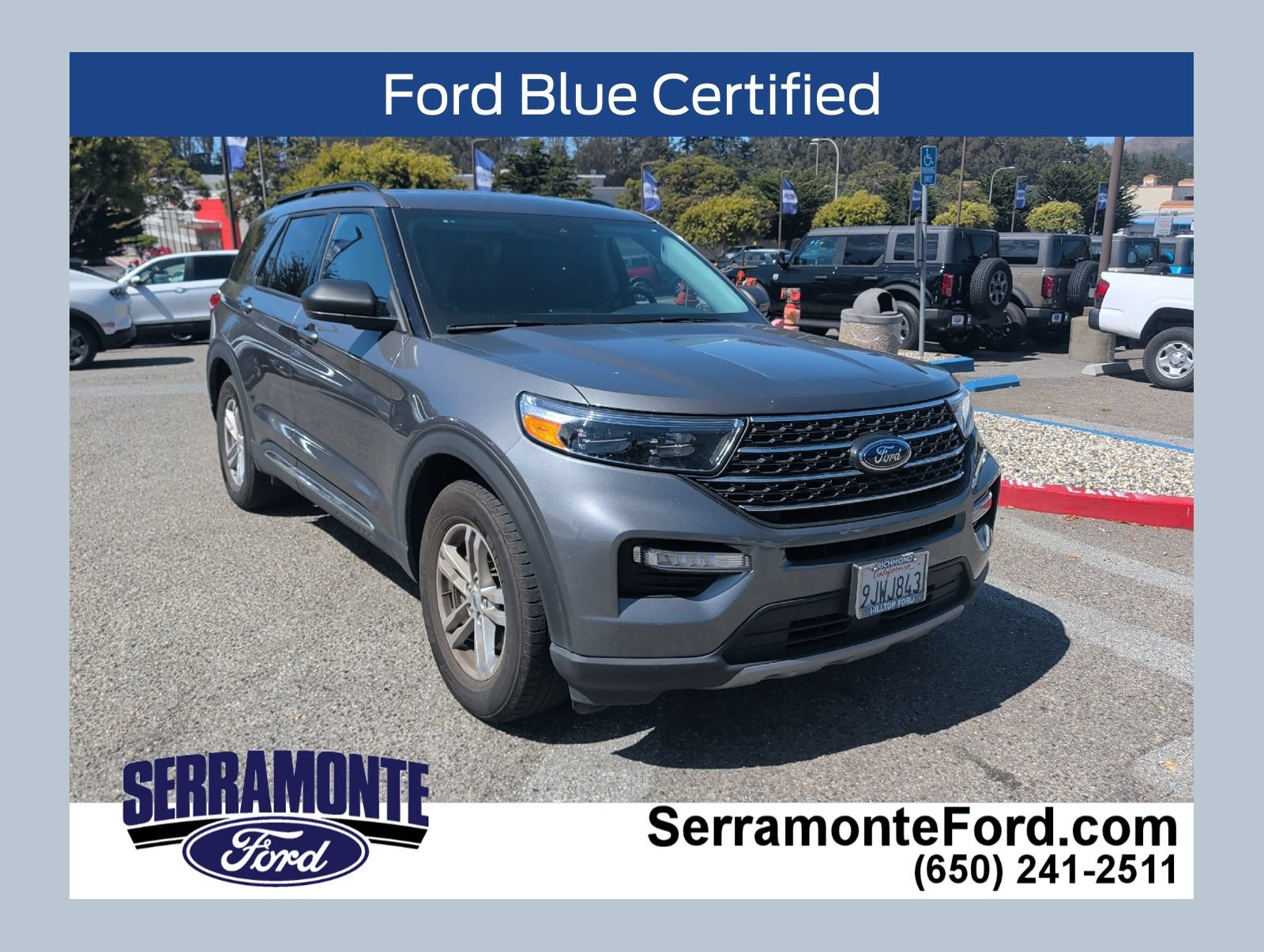 Certified 2023 Ford Explorer XLT w/ Equipment Group 202A