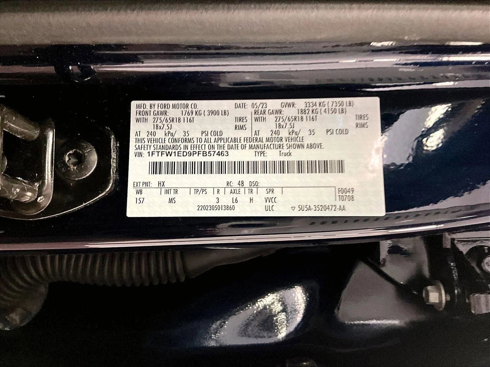 Certified 2023 Ford F150 XLT w/ Equipment Group 302A High image 33