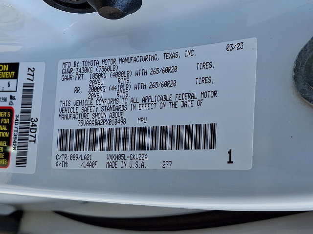 Used 2023 Toyota Sequoia Platinum AWD/4WD image 29