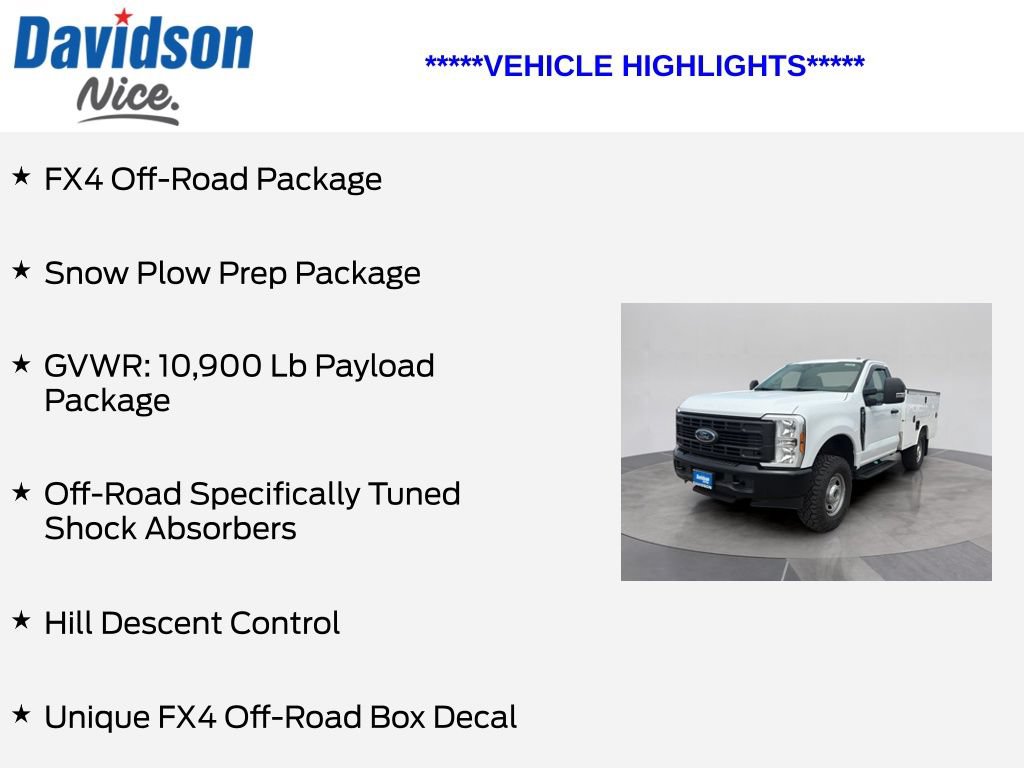 Certified 2025 Ford F350 XL w/ XL Off-Road Package AWD/4WD image 5
