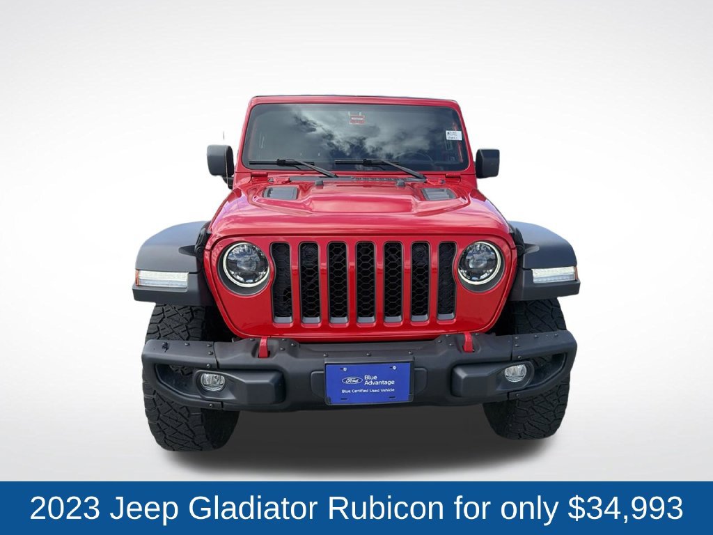 Used 2023 Jeep Gladiator Rubicon w/ LED Lighting Group AWD/4WD image 2