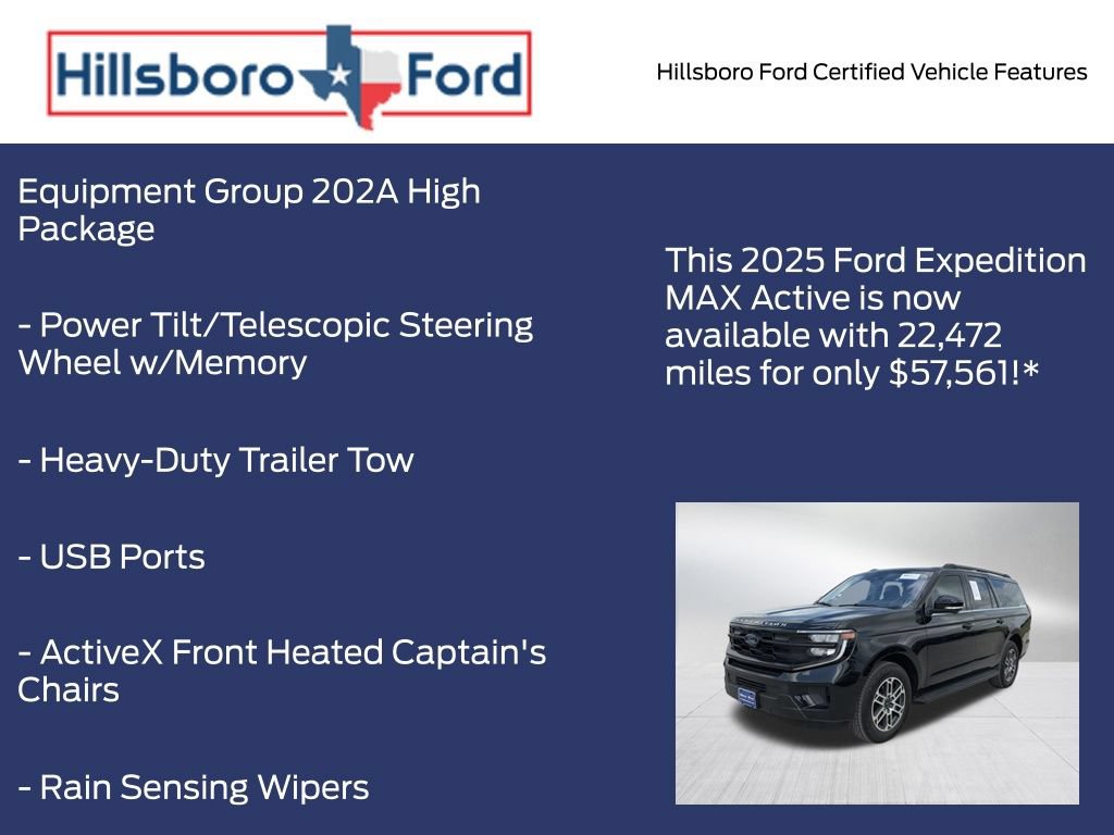 Certified 2025 Ford Expedition Max Active AWD/4WD image 17