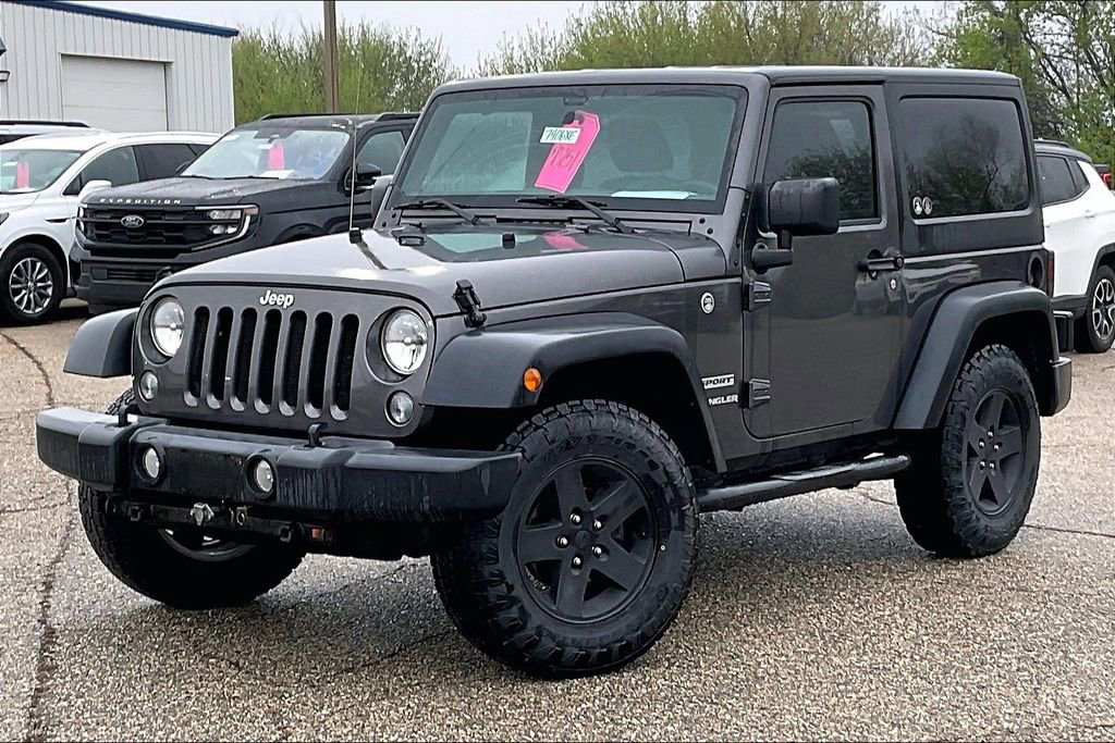 Used 2017 Jeep Wrangler Sport w/ Quick Order Package 24S AWD/4WD image 2