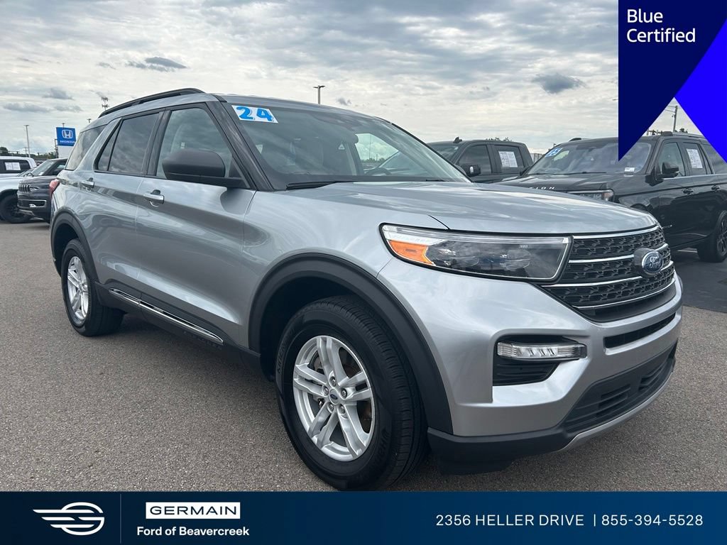 Certified 2024 Ford Explorer XLT w/ Equipment Group 202A AWD/4WD image 1