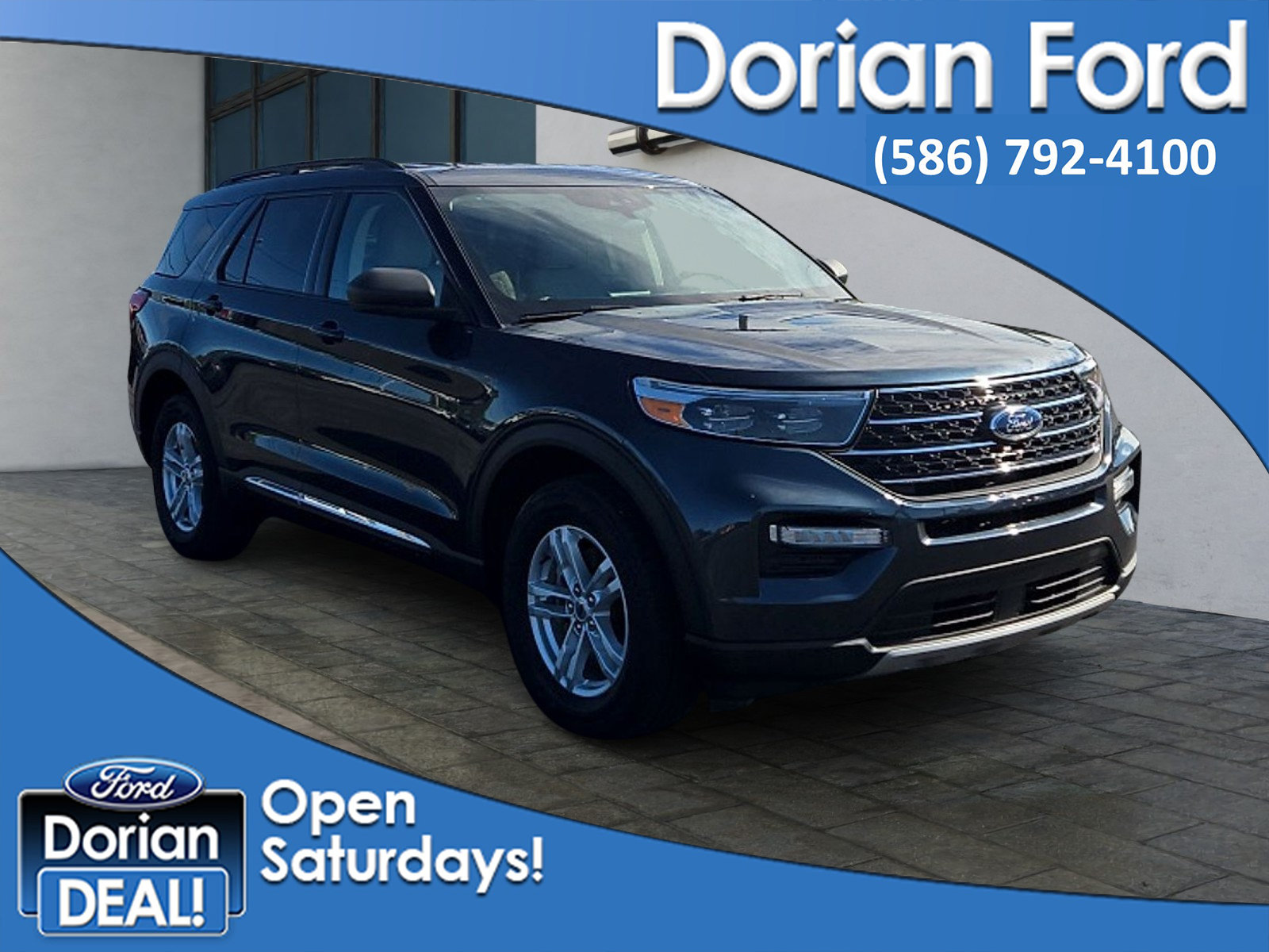 Certified 2023 Ford Explorer XLT w/ Equipment Group 202A AWD/4WD image 1