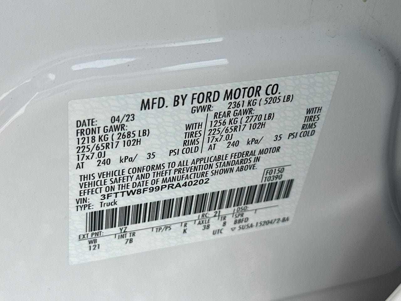 Certified 2023 Ford Maverick XLT w/ Equipment Group 300A Standard AWD/4WD image 32