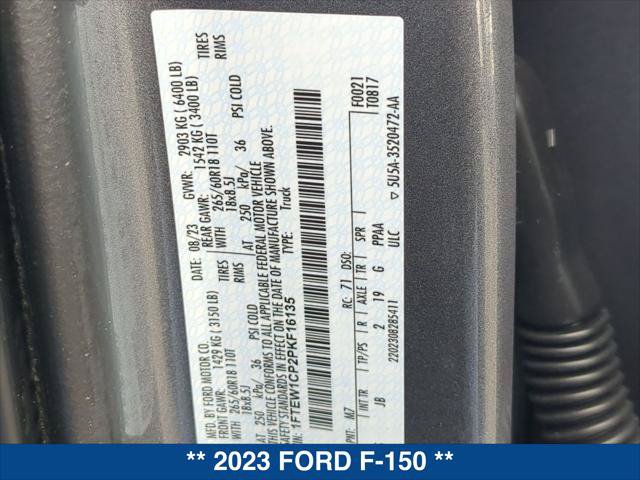 Certified 2023 Ford F150 XL w/ STX Appearance Package RWD image 24