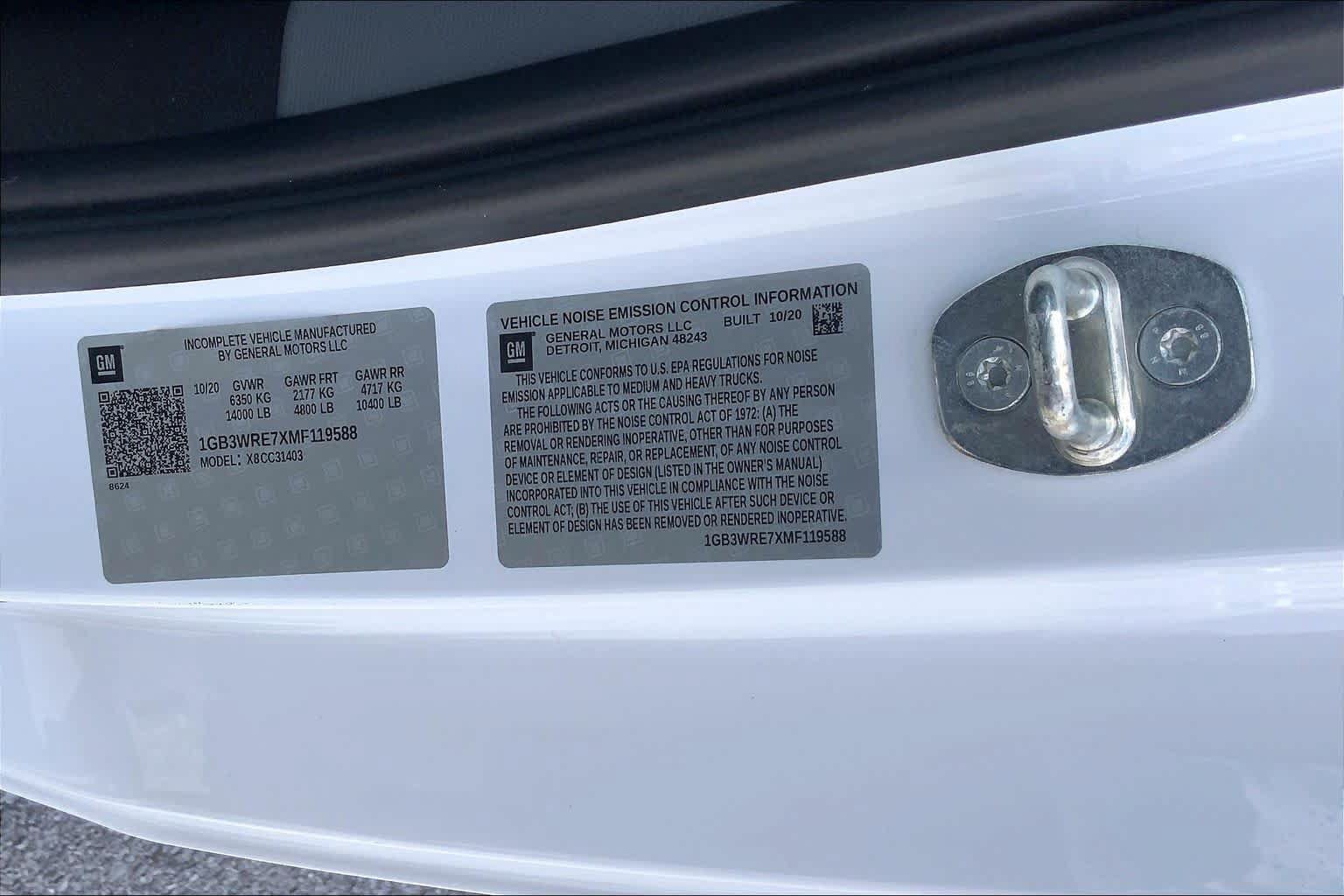 Used 2021 Chevrolet Silverado 3500 W/T w/ WT Convenience Package RWD image 30
