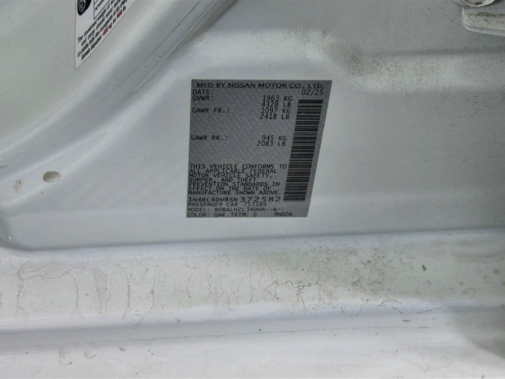 Used 2025 Nissan Altima 2.5 SV FWD image 30