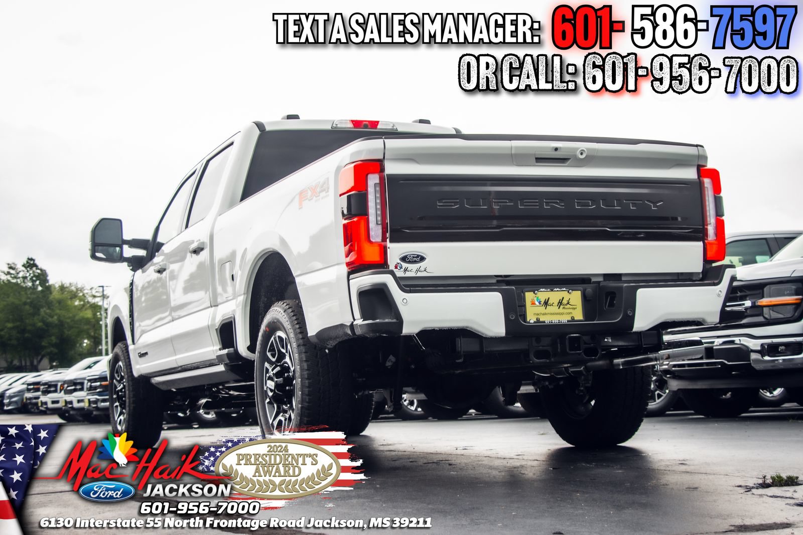 Certified 2026 Ford F250 Platinum w/ FX4 Off-Road Package AWD/4WD image 4