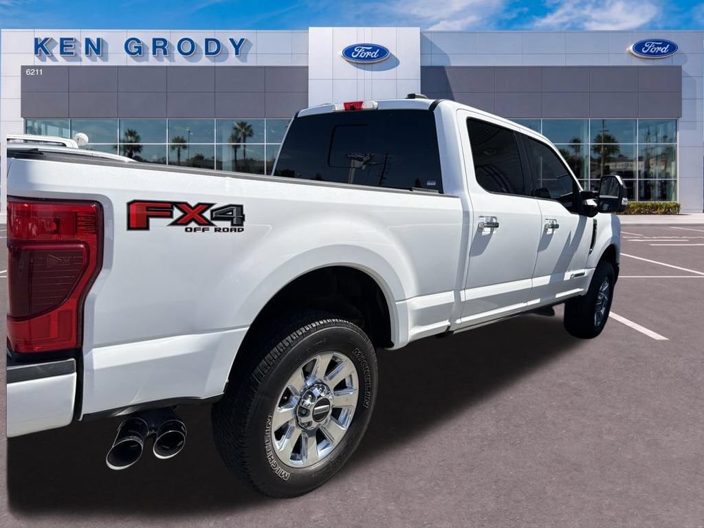 Certified 2021 Ford F250 Platinum w/ FX4 Off-Road Package AWD/4WD image 7