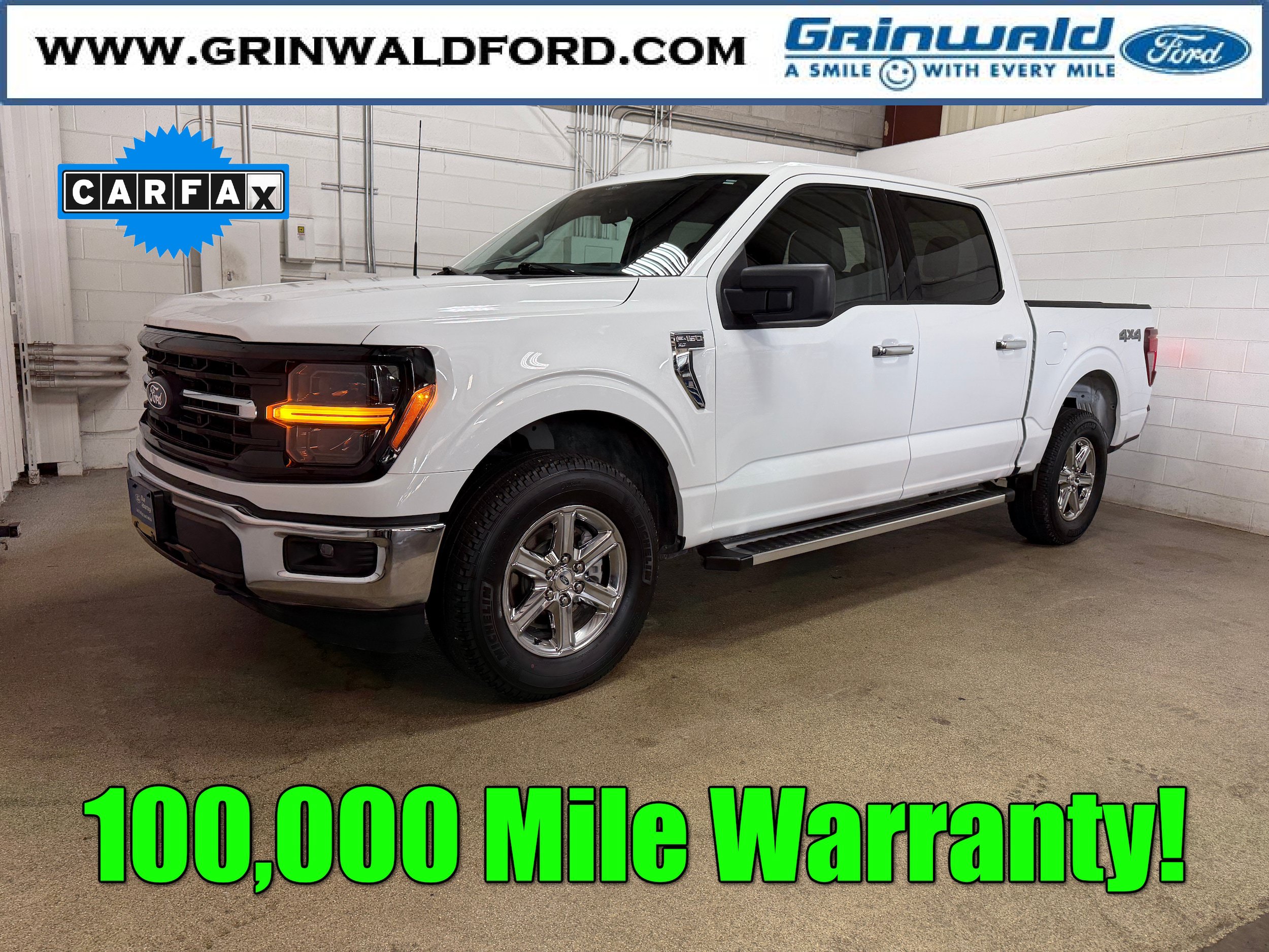 Certified 2025 Ford F150 XLT w/ Equipment Group 301A Standard