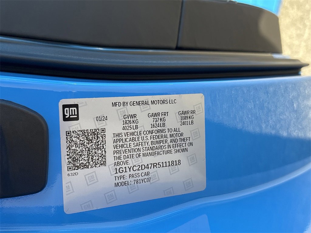 Used 2024 Chevrolet Corvette Stingray image 31